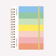 Cuaderno Anillado A5 Punteado Happimess Colorblock