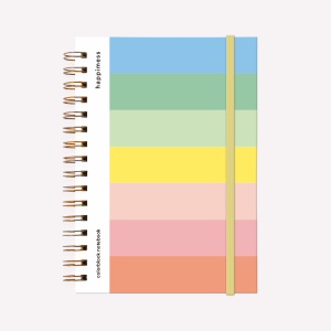 Cuaderno Anillado A5 Punteado - Happimess - Colorblock