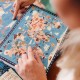 Puzzle 1000 Piezas Artistas Rompecabezas x Josefina Schargorodsky - Mapa del Mundo ilustrado