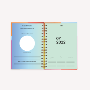 Agenda 2022 A5 2 días por pág - Claridad